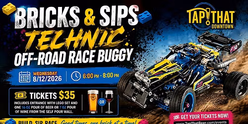 Bricks & Sips Technic Off-Road Race Buggy Toy Car
