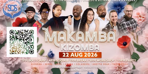 Makamba Kizomba Cologne 22 Aug 2026 Bootcamp \/ Party