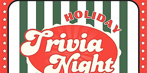 Holiday Trivia Night at the Dog Bar!