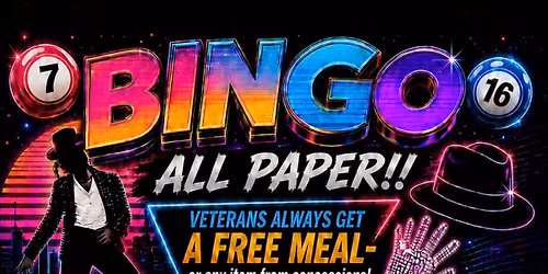 MICHAEL JACKSON BINGO! CASH PAYOUTS!!