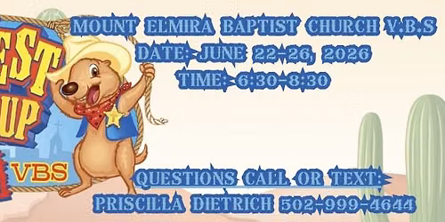 Vacation Bible School