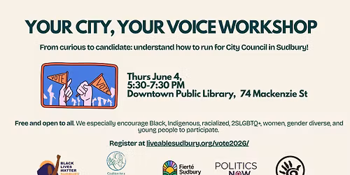 Your City, Your Voice Workshop 