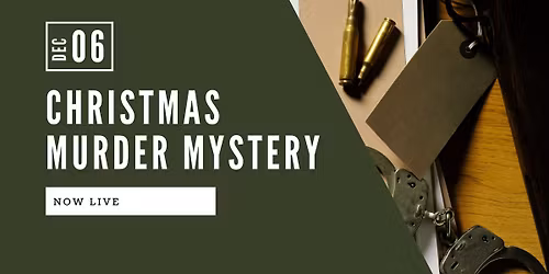 Christmas Murder Mystery Evening 
