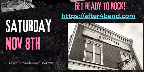 After 4 Band @The Oxford Saloon