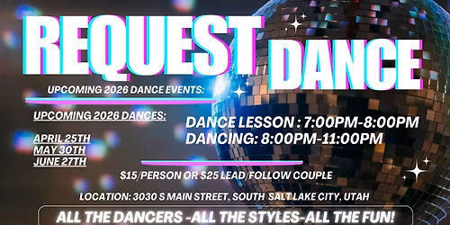 May "Request Your Dance" Event