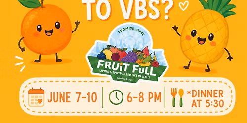 Vacation Bible School at KW - JUNE 7-10