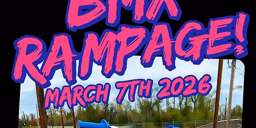 Old school BMX RAMPAGE!! Indoor show!