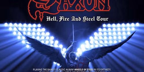 Saxon London Tickets