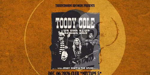 TOODY COLE AND HER BAND\/ JENNY DON'T & THE SPURS Live in Sofia