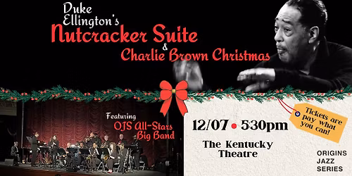 Charlie Brown Christmas, Duke Ellington's Nutcracker, and more featuring the OJS All Stars