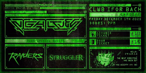 NIGHTLIVES + Raiders & Struggler - Clwb Ifor Bach, Cardiff