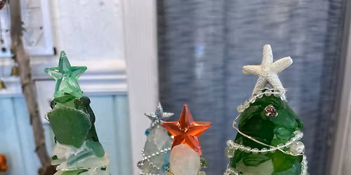 Beach Glass Holiday Tree \ud83c\udf84