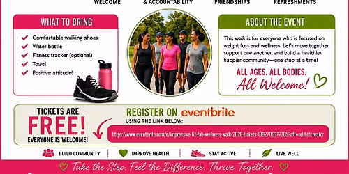 Impressive Fit & Fab Wellness Walk 2026