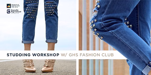 Studding Workshop with the GHS Sustainable Fashion Club