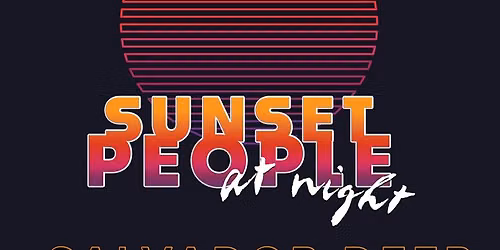 Sunsetr People at Night