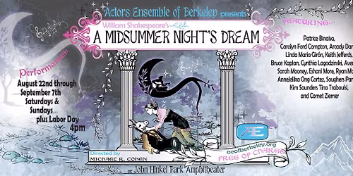 A Midsummer Night's Dream - Free Shakespeare in the Park