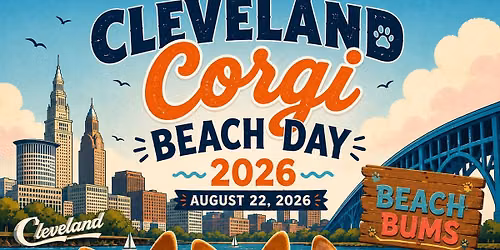 Cleveland Corgi Beach Day 2026!!