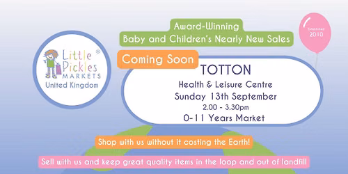 Combined Little Pickles & Bigger Pickles Markets - Totton 