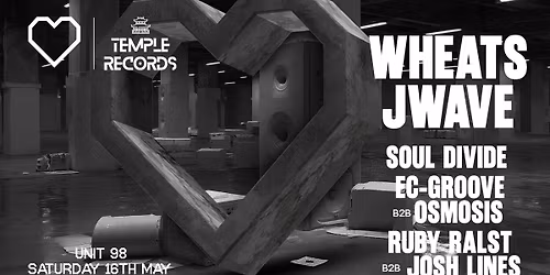 LOVE AMP x TEMPLE RECORDS at UNIT 98\u00a0