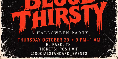 Blood Thirsty - Halloween College Party