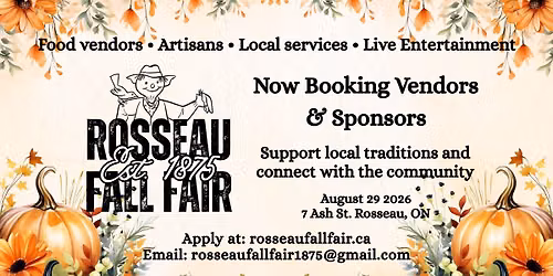 Rosseau Fall Fair 2026