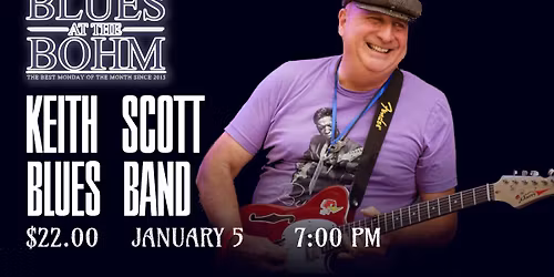 Blues @ The Bohm with the Keith Scott Blues Band