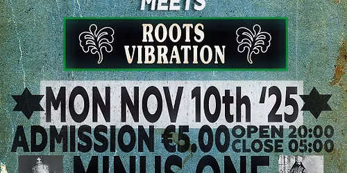 Jah lightning & thunder: Crucial meets Roots Vibration