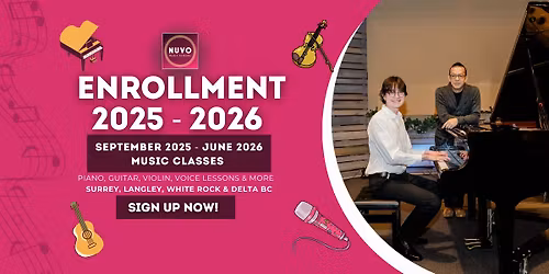 MID-YEAR | Piano, Gutiar, Violin, Voice Performance | Surrey, White Rock, Langley, Delta BC