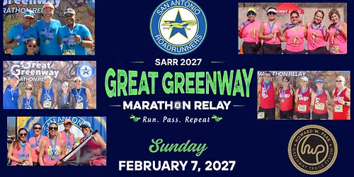 2027 SARR Great Greenway Marathon Relay