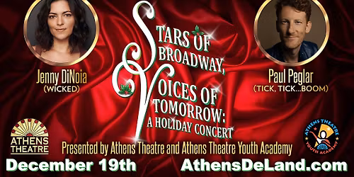 Stars of Broadway, Voices of Tomorrow: A Holiday Concert Fundraiser