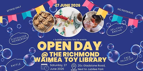 Open Day @ Richmond Waimea Toy Library
