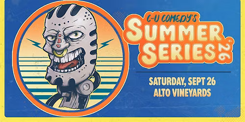 Live Stand Up Comedy - Alto Vineyards Champaign