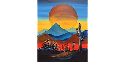 Desert After Dark - Paint and Sip in Phoenix | Classpop!\u2122