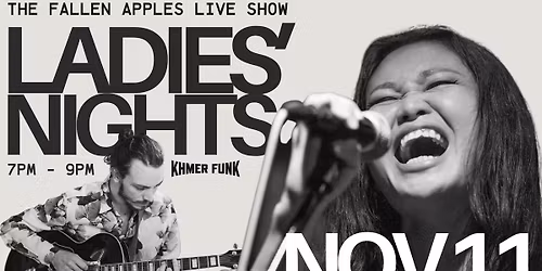 Khmer Funk Ladies' Nights: THE FALLEN APPLES Live Performance