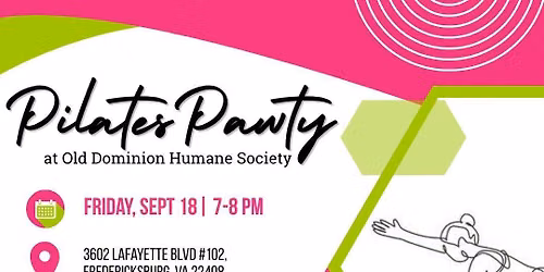 Pilates Pawty - Septemeber 18