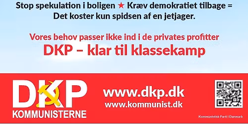 DKP - Valgfest og indsamling