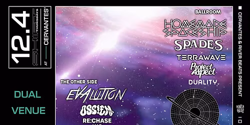 SHIFT Ft. Homemade Spaceship & Evalution w\/ Ossien, Spades, Terrawave, Project Aspect, & More
