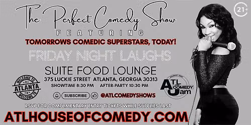 The Perfect Comedy Show at Suite Lounge