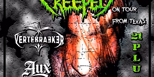 CREEPER ON TOUR | VERTEBRAEKER,  AUXJAW, APEX NEMESIS, LOST DUTCHMAN | METALHEADS CLUBHOUSE | AUG1ST