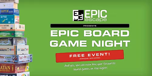 Epic Board Game Night
