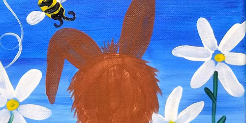 Creative Canvas for Kids - Spring Bunny
