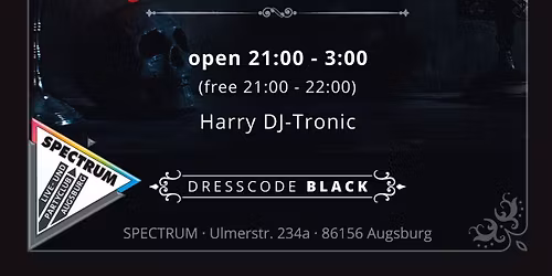 GOTHIC NIGHT mit Harry DJ-Tronic & JJ