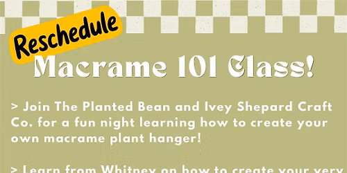 Macrame Plant Hanger 101