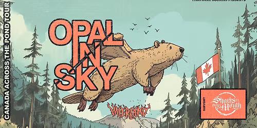 F\u00c5 BILL! Opal In Sky (CA) + Sharks In Your Mouth (IT) + Anchors \/\/ Vaterland