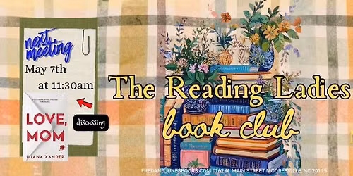 The Reading Ladies Book Club (50+; Mooresville)