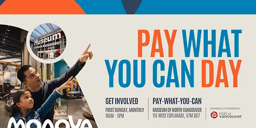 Pay What You Can Day \u2013 First Sunday, Monthly