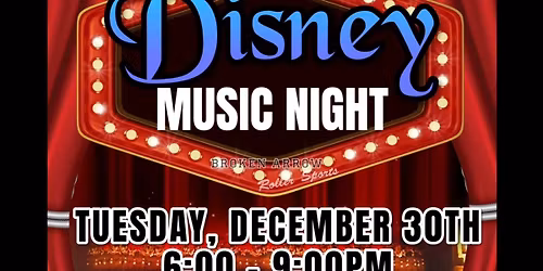 Once Upon A Skate\u2026 A Disney Music Night! \ud83d\udefc