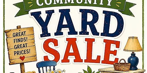 Community Yard Sale in Tahoe Park