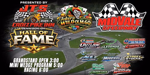 Hall of Fame Night Presented by JT'S Cadiz Pike Inn