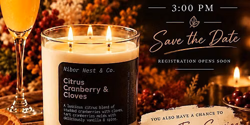 Pour & Sip: An Autumn Candle Experience